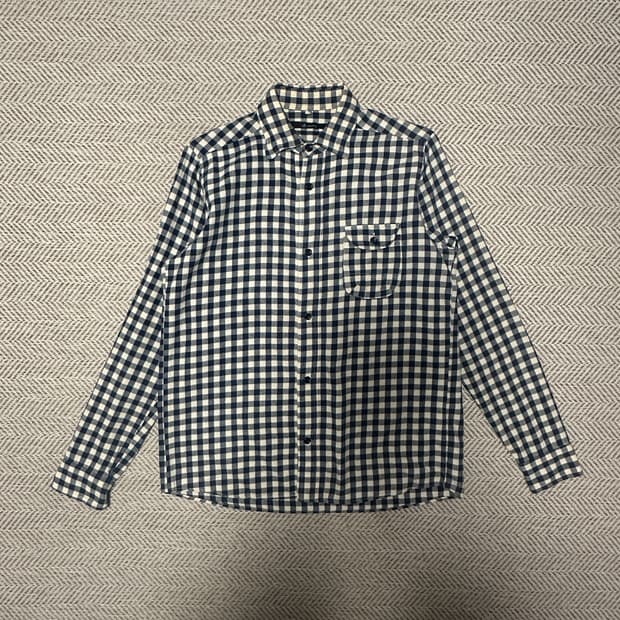 JOHNBULL japan made check shirt