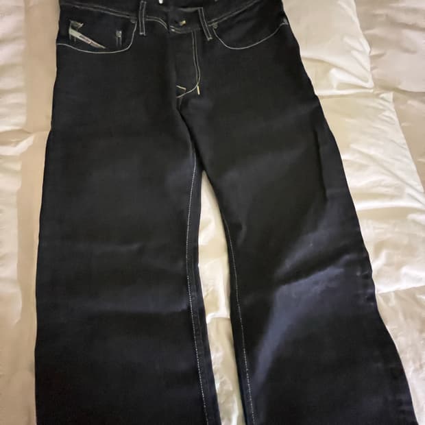 (정품) 아디다스 ×디젤 콜라보 청바지 30사이즈