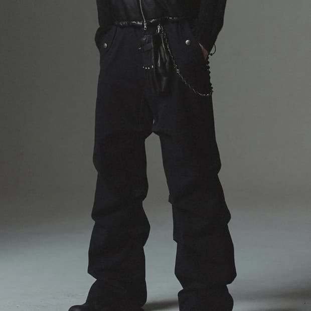 낫포너드 Stair Shirred Flare Fit Cotton Pant