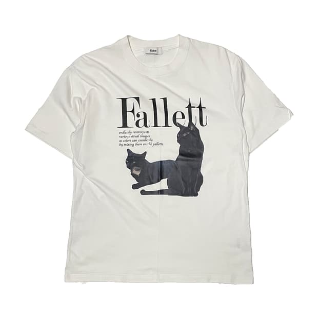 Fallett 팔렛 블랙캣 반팔티