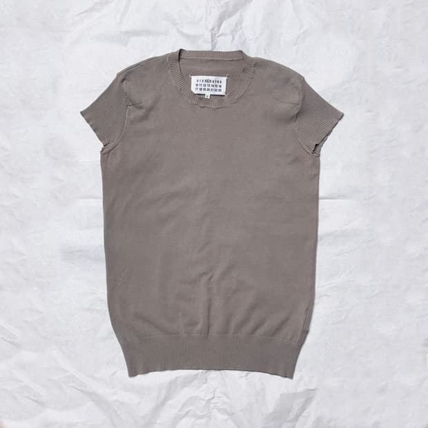 Maison margiela 메종 마르지엘라 얇은 니트 상의 탑