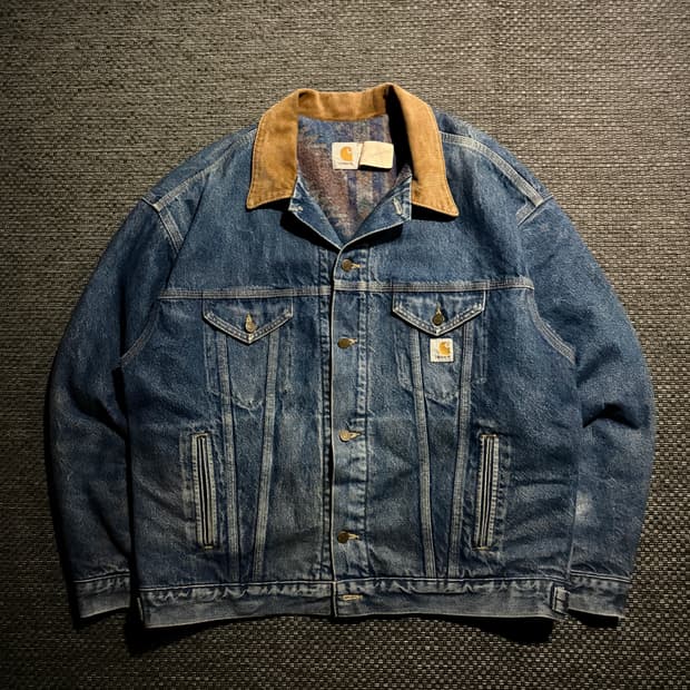 90s 칼하트 아즈텍 트러커 PJB008 XL USA🇺🇸