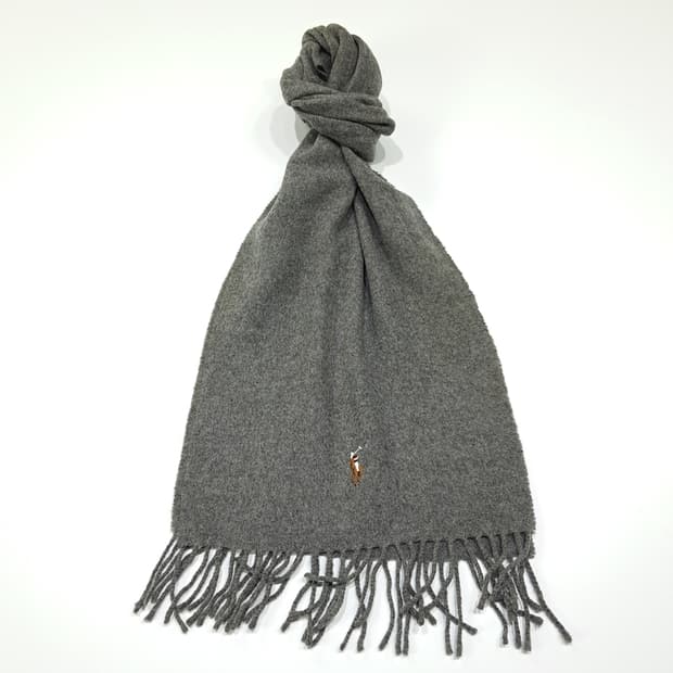 MX439 폴로 랄프로렌 이탈리아 램스울 머플러