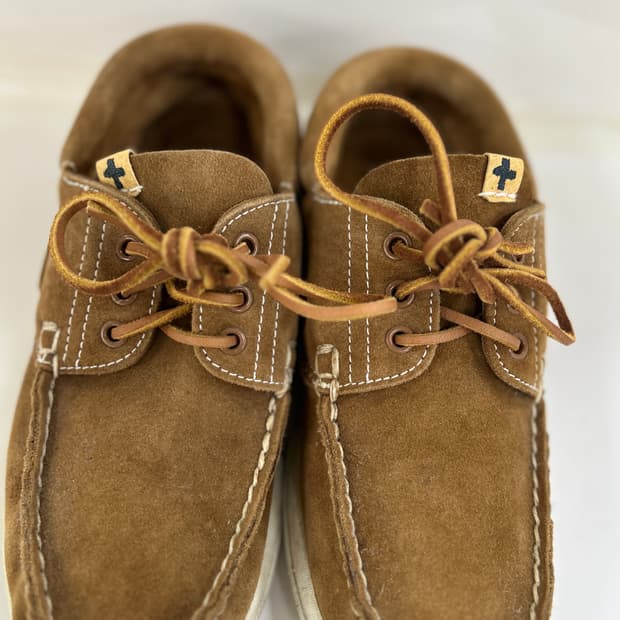VISVIM 올드비즈빔 베이지 스웨이드 호크니 270