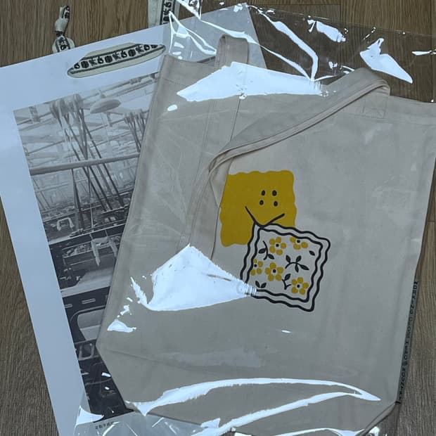 캐피탈 Kapital 25SS 트윌 토트백 새제품