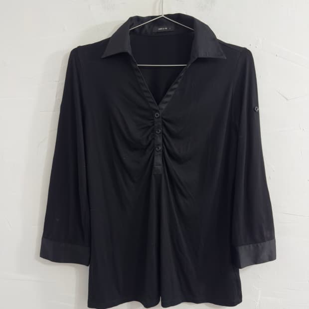 comme ca ism pk shirring top