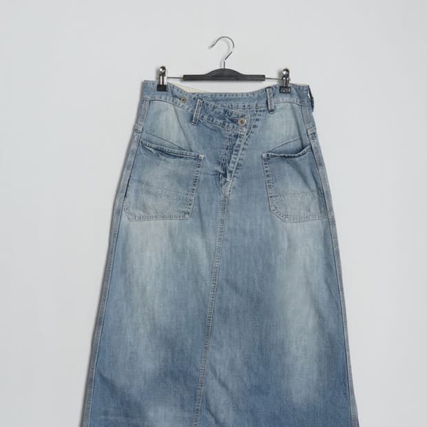 niko and… 비대칭 Denim Skirt (28~29)
