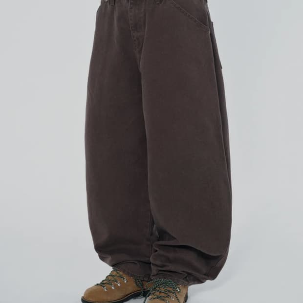 CONTOUR POCKET DENIM [BROWN]