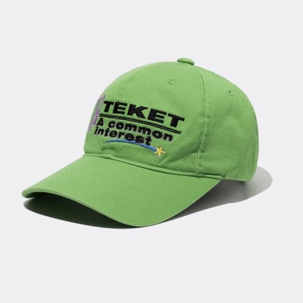 테켓 쉐어링 볼캡 그린