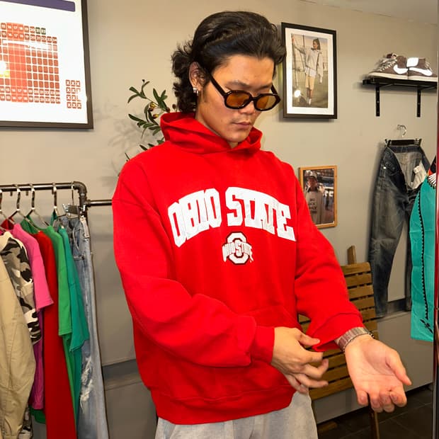 90-00’s Russell Athletic Ohio state Hood
