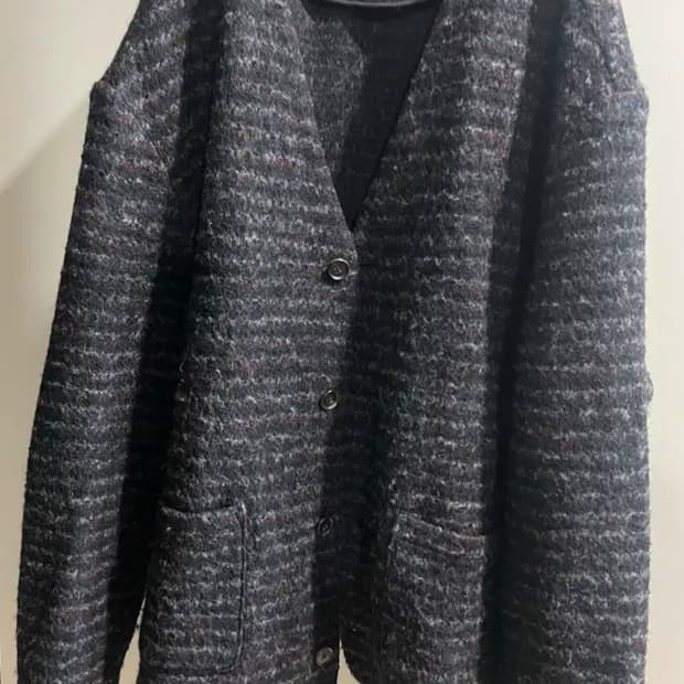 아워셀브스 모헤어 가디건 3 멀티스트라이프