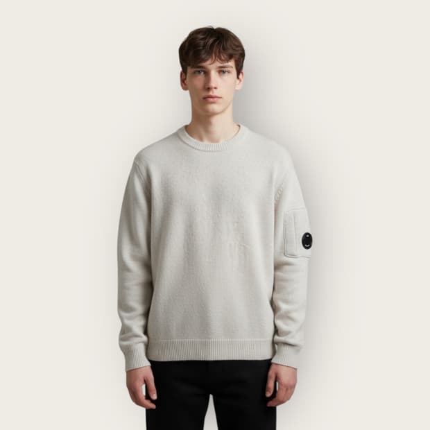 100/ CP컴퍼니 24-25FW 울 스웻 니트