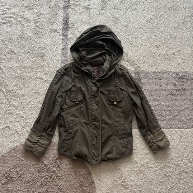빈티지 후드 자켓