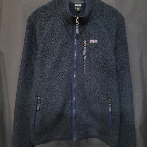 파타고니아 레트로 파일 플리스 네이비 자켓