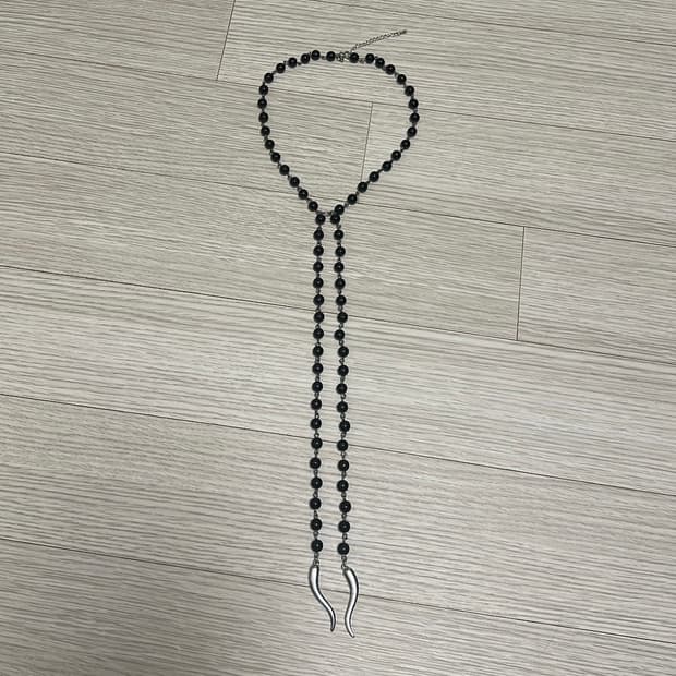 Black Scorpion Necklace