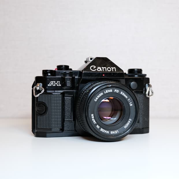 캐논 A-1 빈티지 필름 카메라