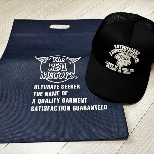 리얼맥코이 부코 메쉬캡 팝니다