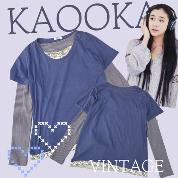 🍇하구미  포도맛 코디세트🍇 레이어드 반팔 그런지 모리걸 히피