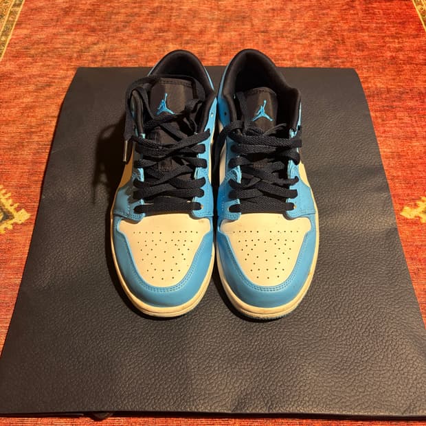 조던 1 로우 다크 파우더 블루