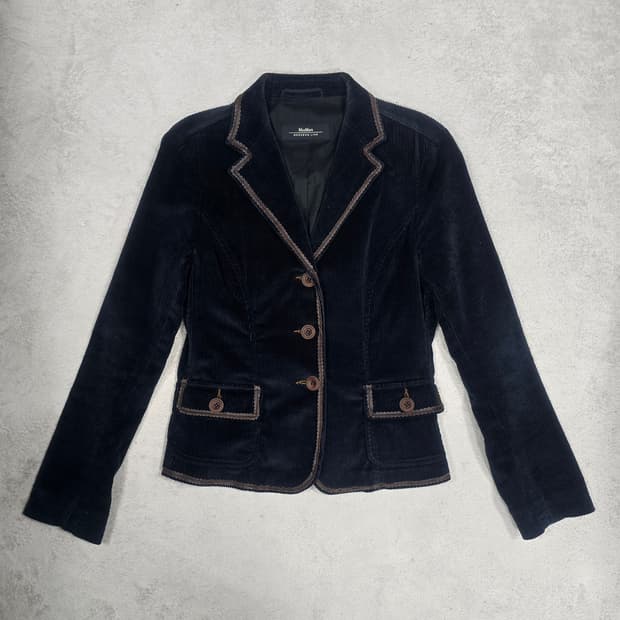 막스마라 위켄드 코듀로이 자켓 