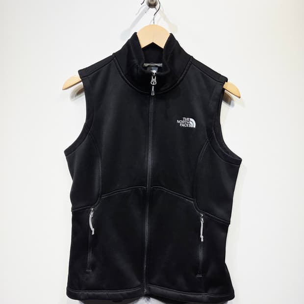 노스페이스. 여자 블랙 플리스 베스트_M