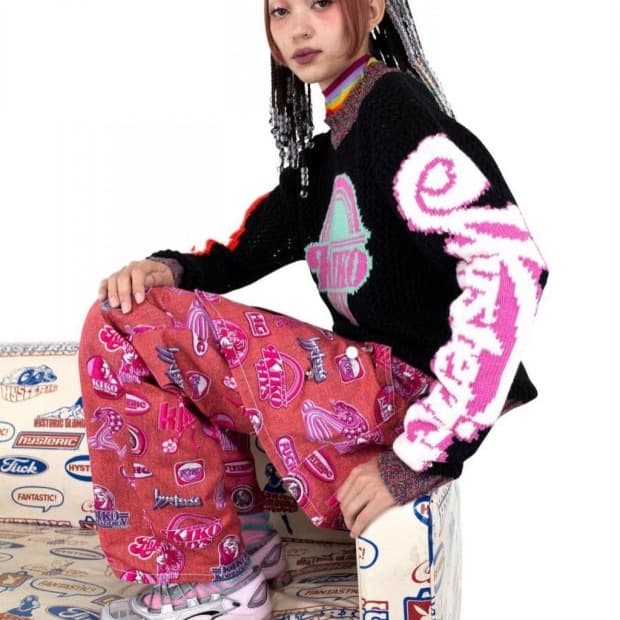 Kiko Kostadinov 콜라보 스커트 레이어드 팬츠