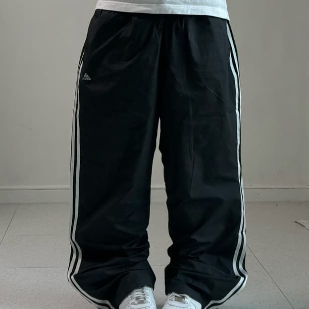 아디다스 와이드 나일론 트랙팬츠