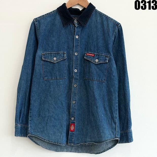 디키즈(Dickies) 데님 워크 셔츠 S 0313 