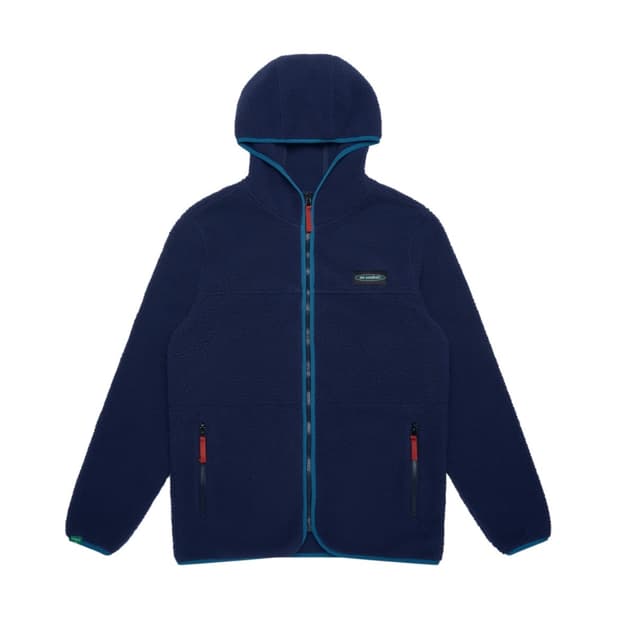 노컨텐츠 데일리 플리스 집업 _ 네이비 블루