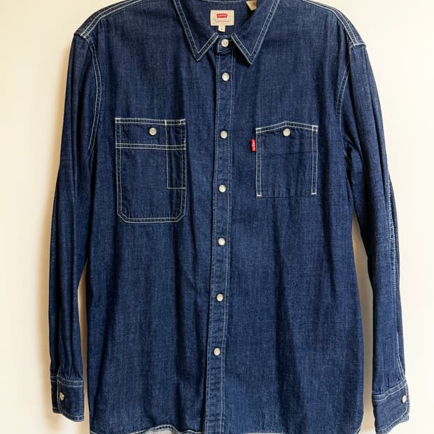 리바이스 인디고 데님 셔츠
