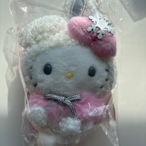 특가 할인)산리오 헬로키티 유키 우사기 스노우 래빗 눈토끼 마스코트 키티