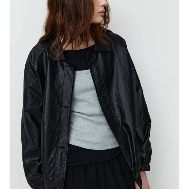 LETTER 레터 데이 코티드 점퍼