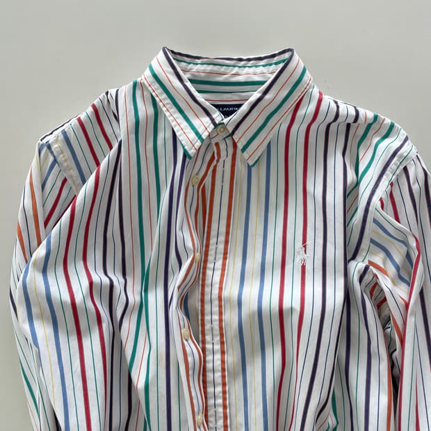 폴로 랄프로렌 멀티 스트라이프 셔츠