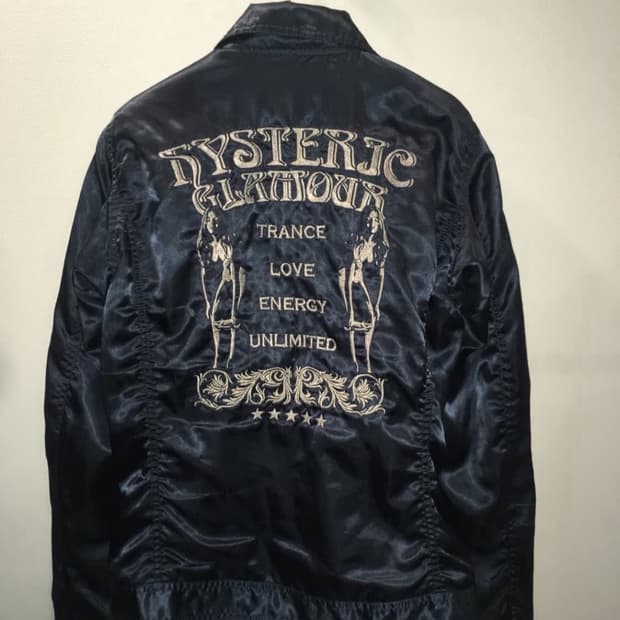 히스테릭 글래머 블루종