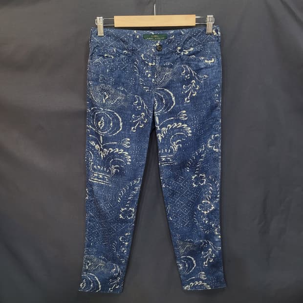 LRL
RALPH LAUREN 랄프로렌 빈티지 태피스트리 데님 팬츠