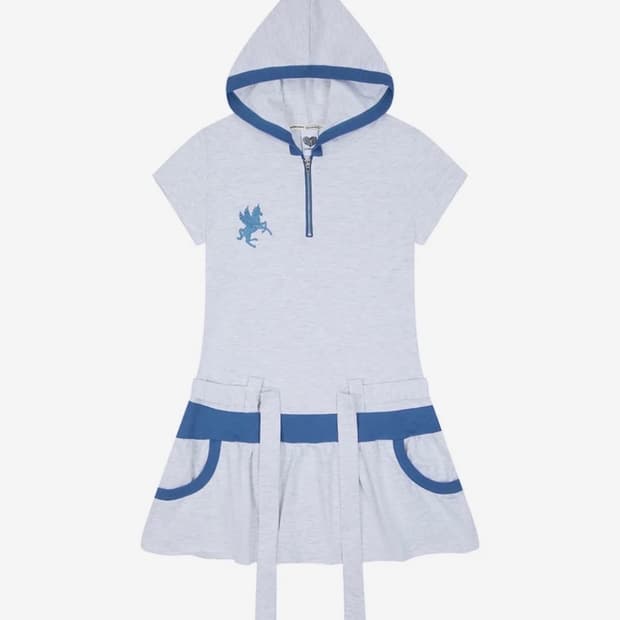 러브이즈트루 sy belt layered dress 후드 원피스