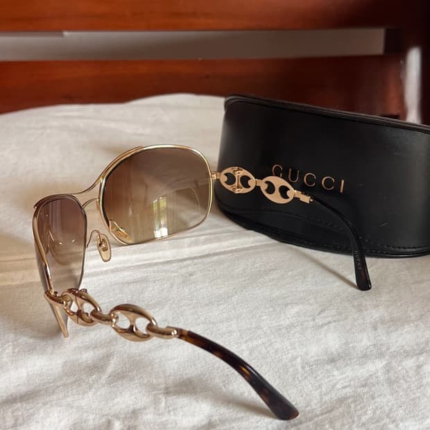 GUCCI sunglasses, Y2K 선글라스, 빈티지 선글라스