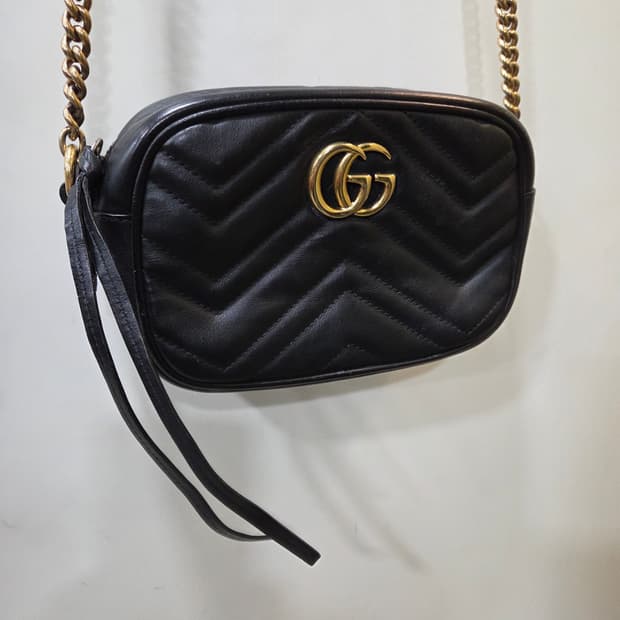 구찌 마몽 마트라세 미니 카메라백