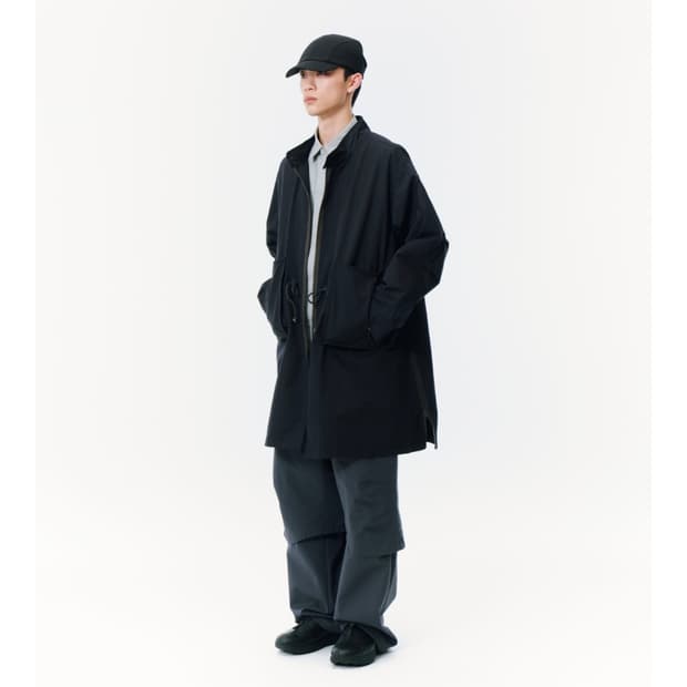 산산기어 파카 피쉬테일 야상 지켓 ZIPPER FIELD PARKA