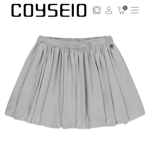 코이세이오 038 펌킨 스커트 그레이 S