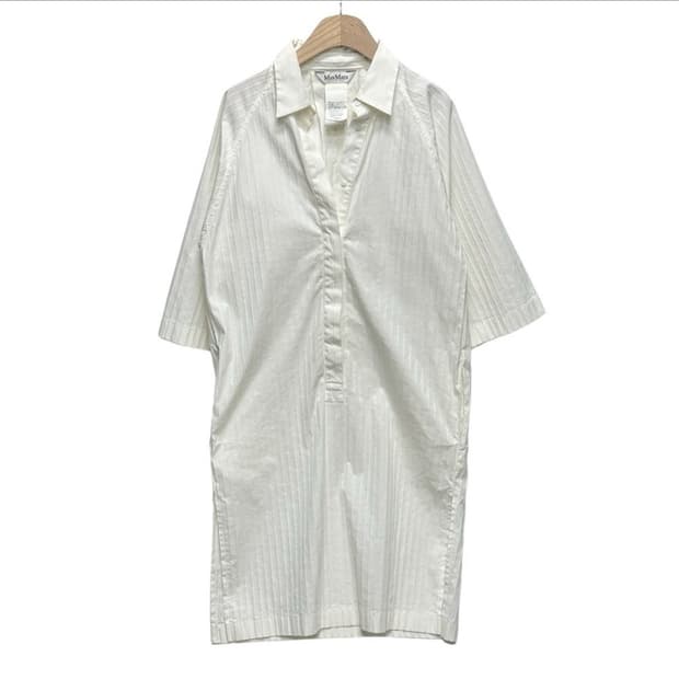 [38]막스마라 스트라이프 셔츠 원피스