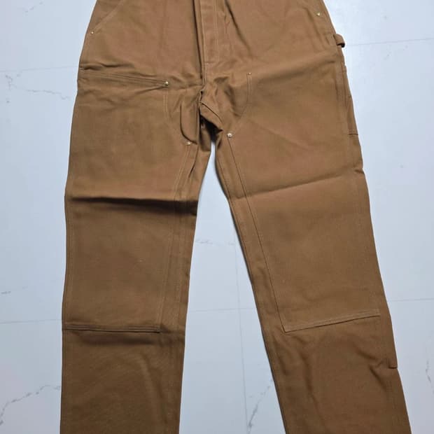 칼하트 더블니 B-01 브라운 38X34