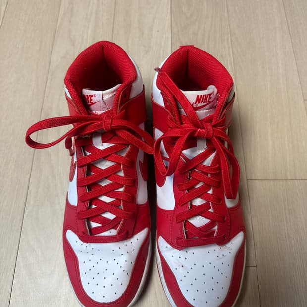 나이키 덩크하이 레드 260