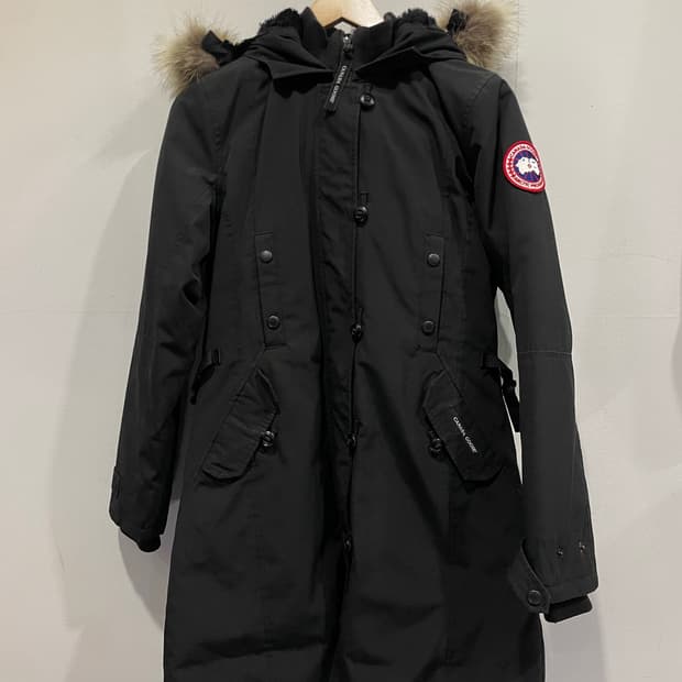 캐나다구스 켄싱턴 파카 여성 롱패딩 블랙 S 정품