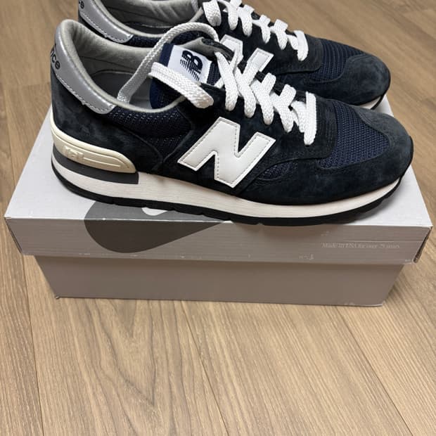 뉴발란스 990 v1 usa 네이비 255