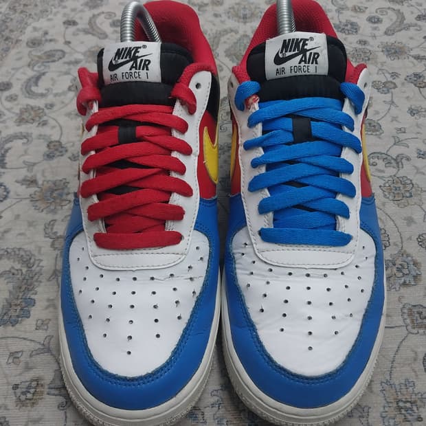 나이키 우노 X 에어포스1 로우 50주년 255mm