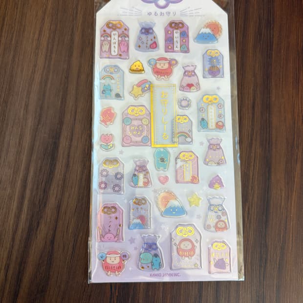 일본 부적 스티커