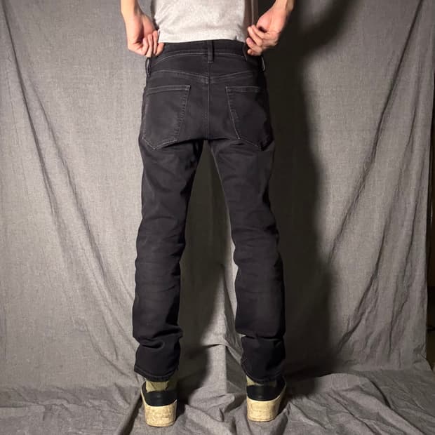 정품 큐얼 디젤 블랙 슬림진