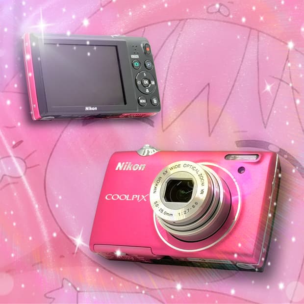 [츄디카&하이틴!] 니콘 쿨픽스 S5100 핑크 디지털카메라