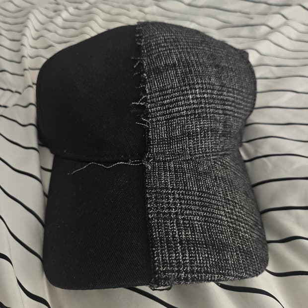 디젤2017봄/여름ss컬렉션 글렌체크배색캡